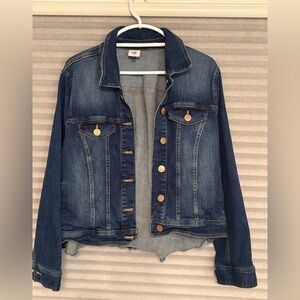 CAbi Dark Blue Denim Jacket